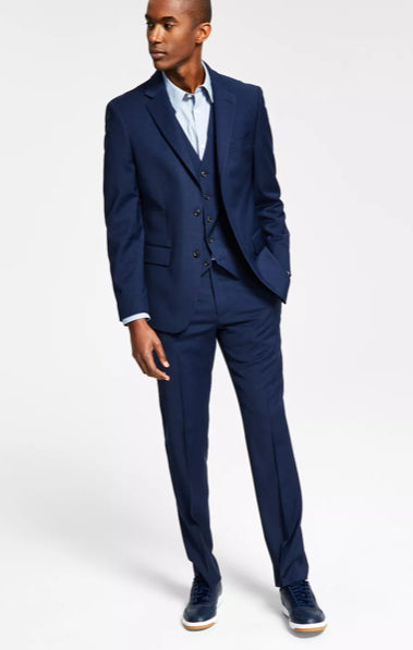 Tommy Hilfiger Men's Modern-Fit TH Flex 2-Piece Suit Jacket Pants 36 S NEW $650