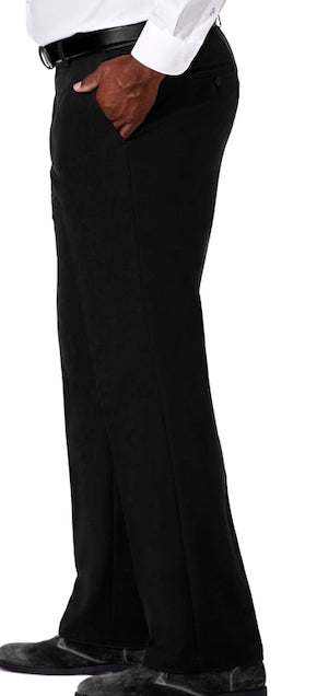 Haggar Mens BIG & Tall Cool 18 Pro Classic Fit Pants 44 X 30 NEW $80 HC90235