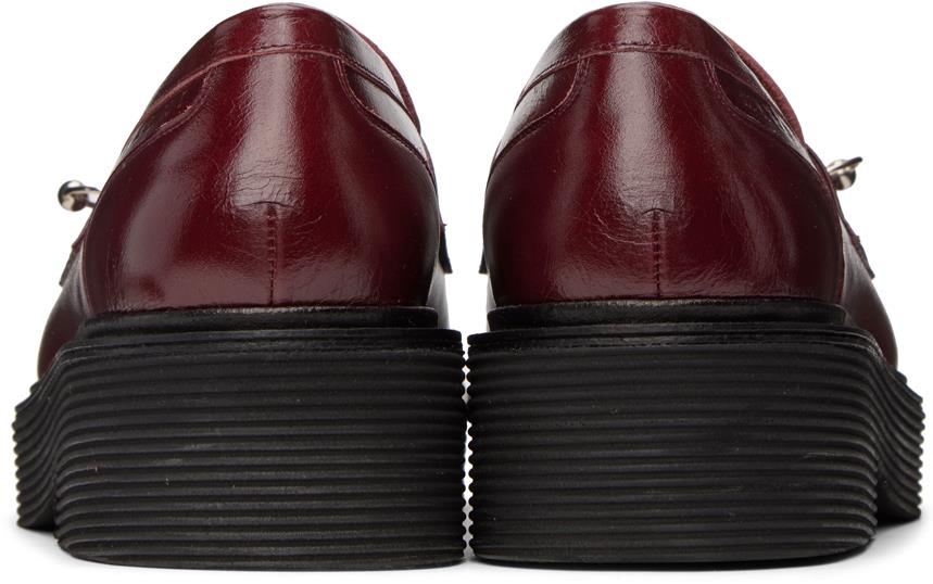 Marni MOCCASIN Square Toe Loafers SHINY LEATHER 41EU - 8 US NEW $1135 MOMR004303