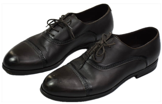 Bottega Veneta Men's Leather Dark Brown Shoes US 8.5  IT 41.5 - 7.5 UK MINT