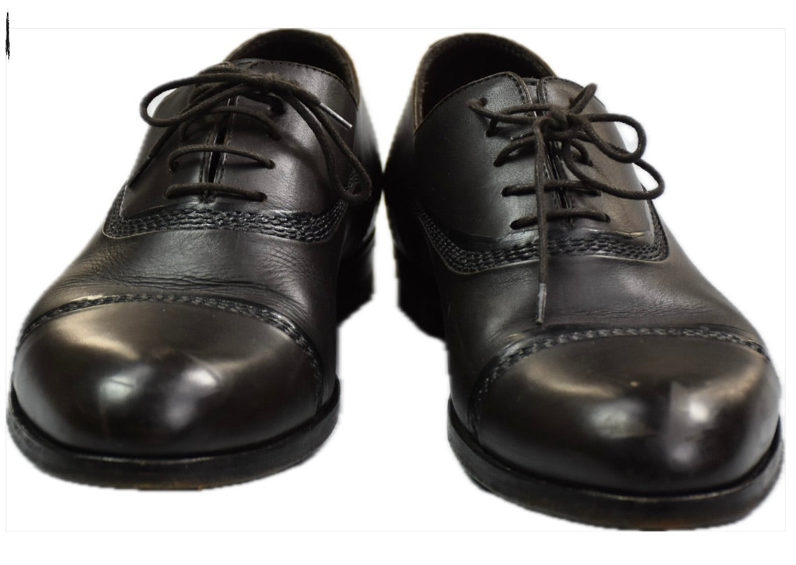 Bottega Veneta Men's Leather Dark Brown Shoes US 8.5  IT 41.5 - 7.5 UK MINT