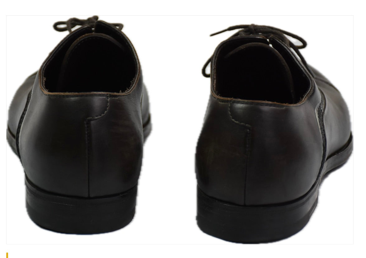 Bottega Veneta Men's Leather Dark Brown Shoes US 8.5  IT 41.5 - 7.5 UK MINT