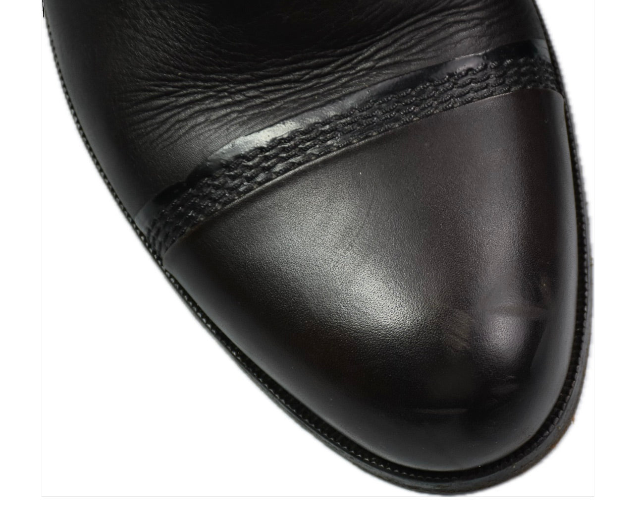 Bottega Veneta Men's Leather Dark Brown Shoes US 8.5  IT 41.5 - 7.5 UK MINT