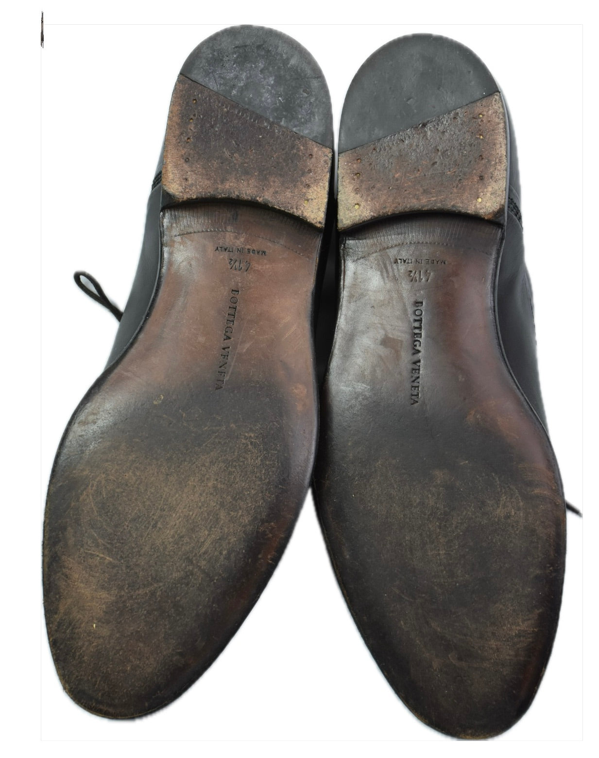 Bottega Veneta Men's Leather Dark Brown Shoes US 8.5  IT 41.5 - 7.5 UK MINT