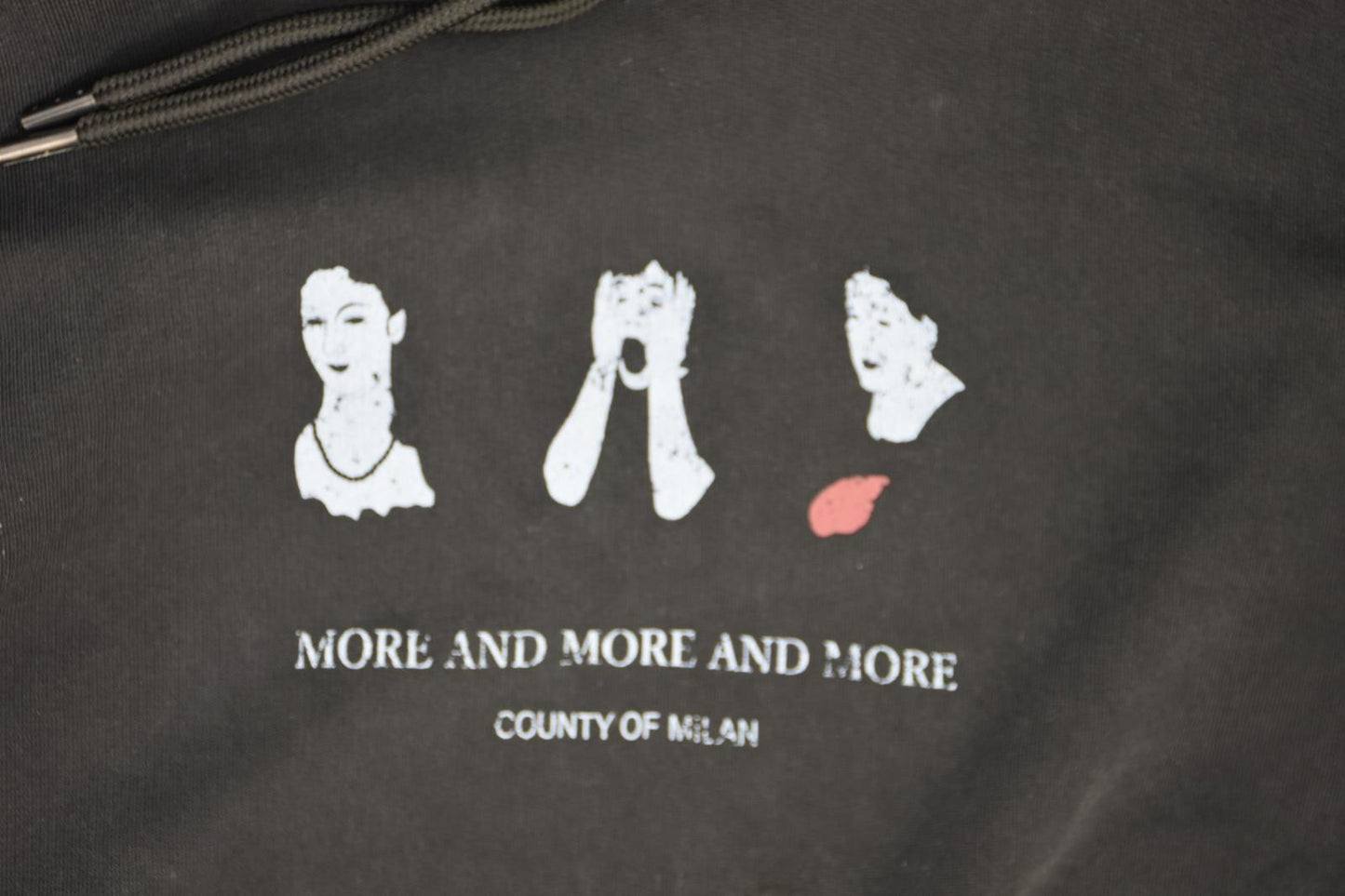 Marcelo Burlon Men's More And More County Of Milan Knit Pullover Hoodie M