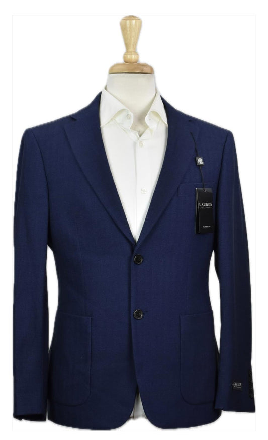 Lauren Ralph Lauren Men Herringbone Sport Coat Jacket 46 L NEW $295 LCTA12AJ0044