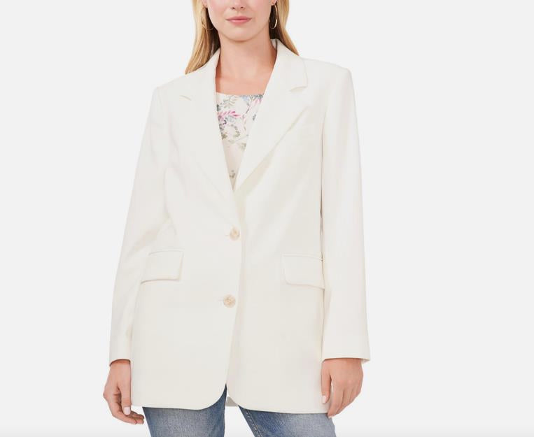 Vince Camuto Women's Boss Business Two-Button Blazer Jacket 6 NEW $139  9122506