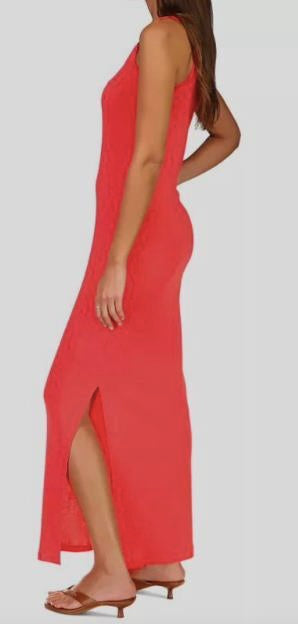 Michael Kors Women's Sangria 3 Ring Maxi Dress M NEW $140  MU2815F4MV