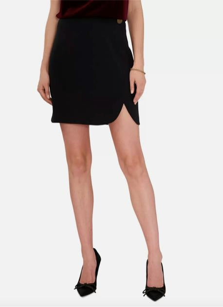 Vince Camuto Women's Notch-Hem Mini Skirt 8 NEW $89  91522422