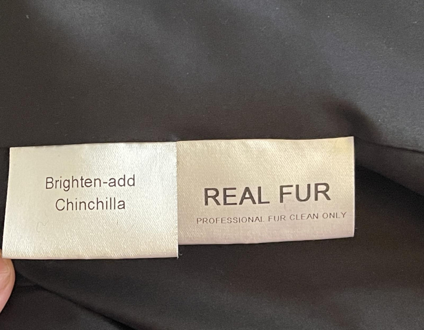 Birger Christensen Chinchilla Fur Coat Jacket M/L NEW  MSRP $20000