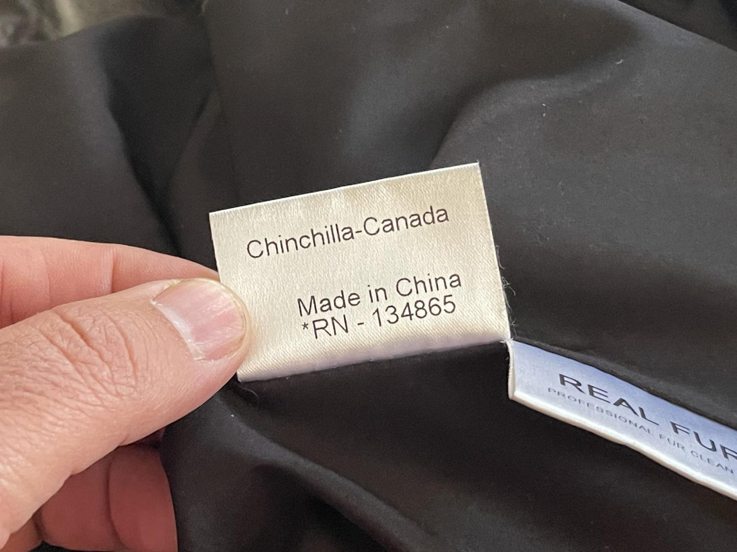 Birger Christensen Chinchilla Fur Coat Jacket M/L NEW  MSRP $20000