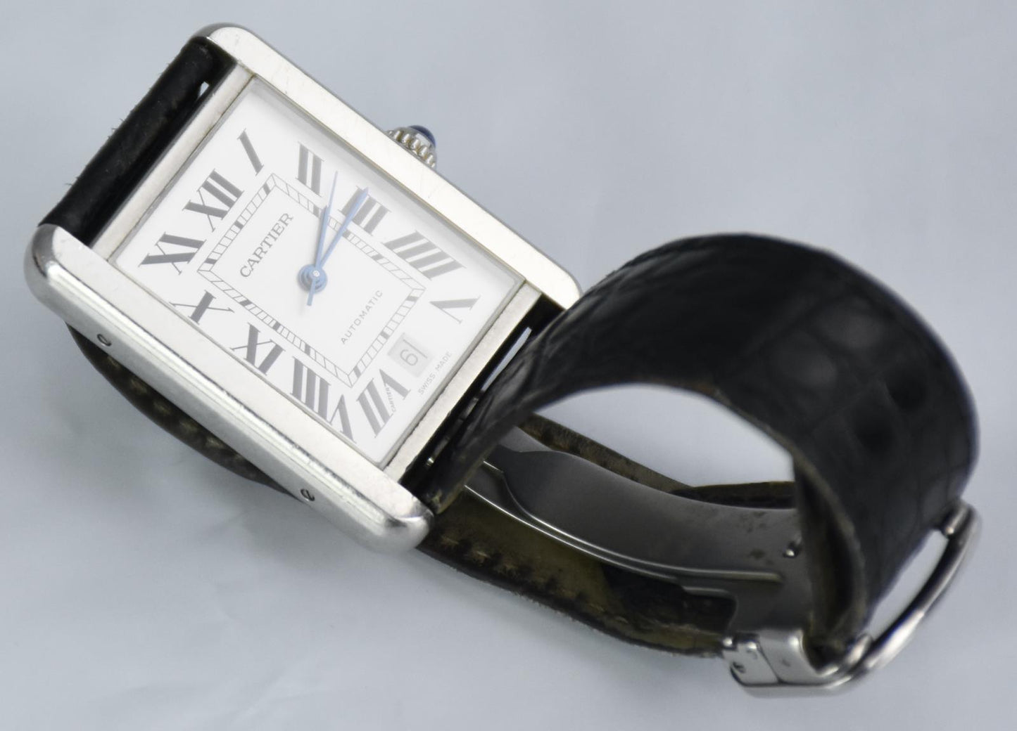 Cartier Tank Silver Men's Watch - 3515       -    802059TX