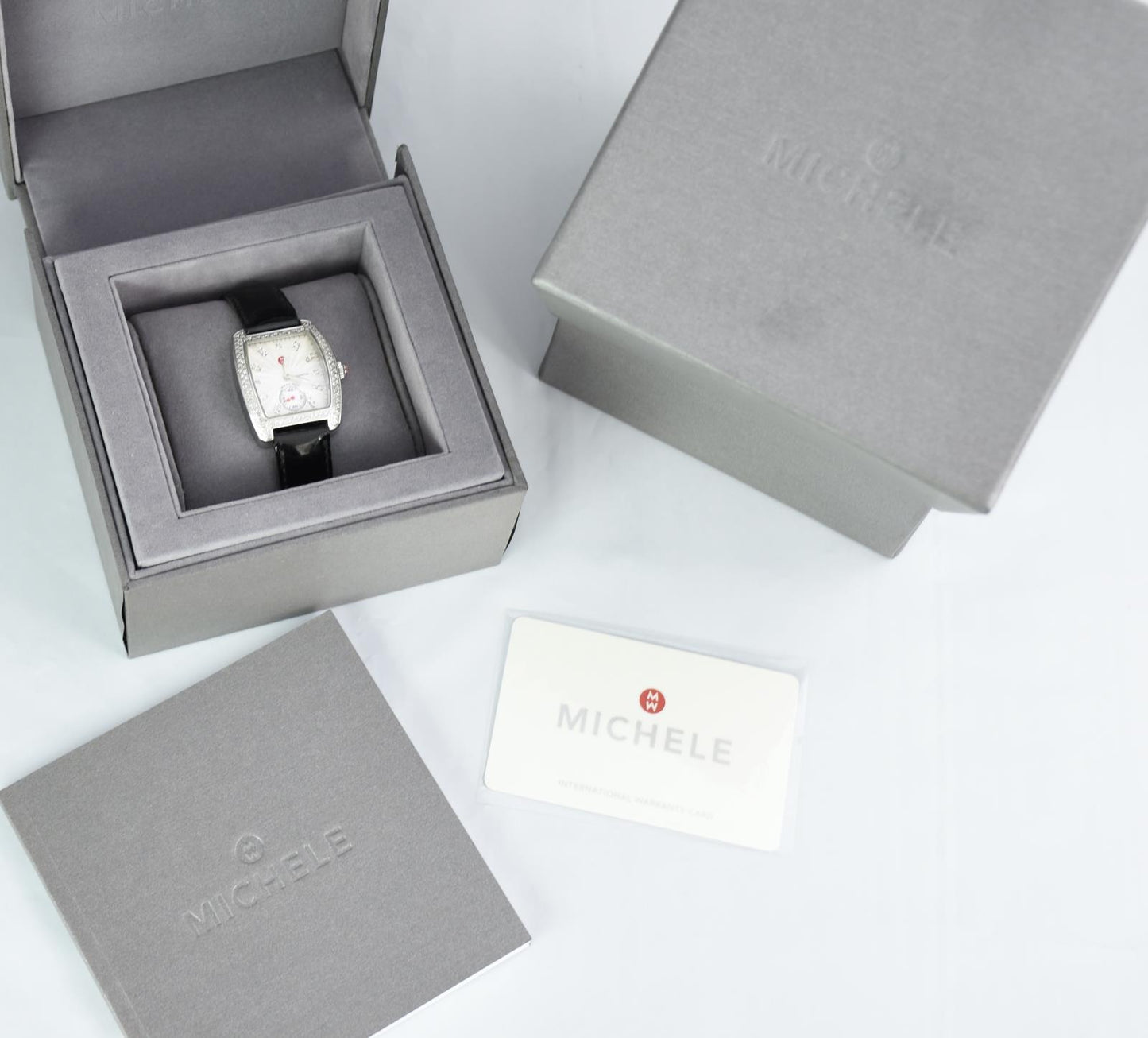 Michele Mini Urban Diamond Bezel And Dial Women's Watch MW02A01A2942