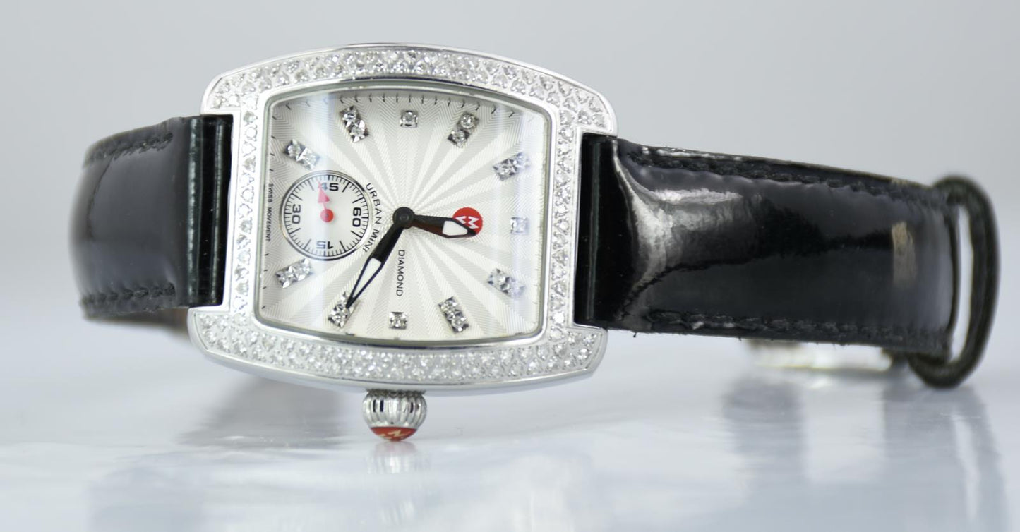 Michele Mini Urban Diamond Bezel And Dial Women's Watch MW02A01A2942