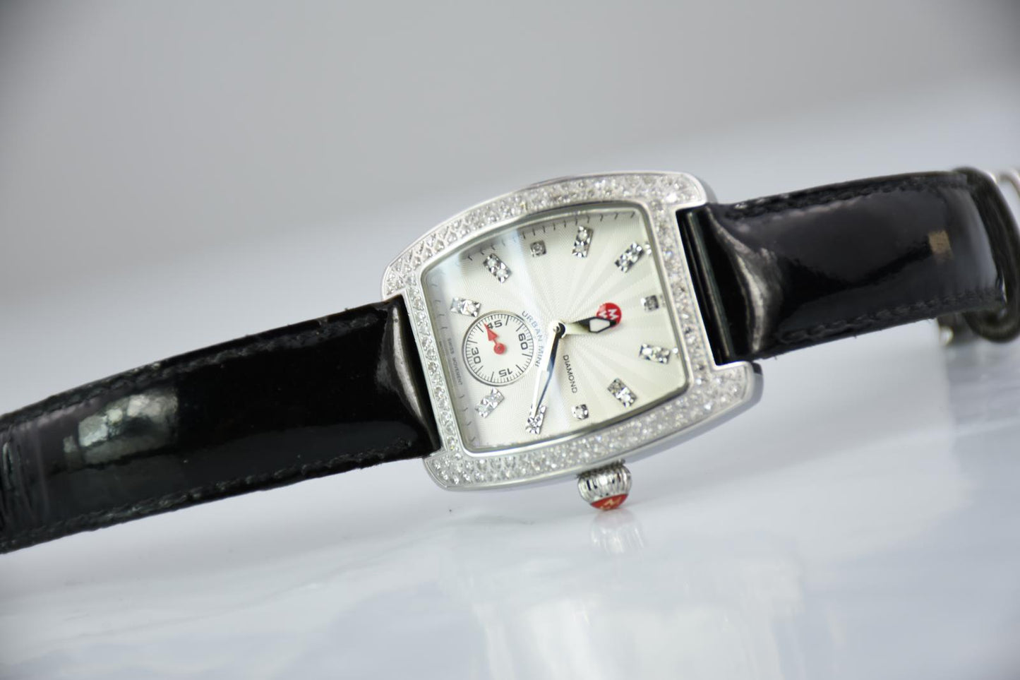 Michele Mini Urban Diamond Bezel And Dial Women's Watch MW02A01A2942