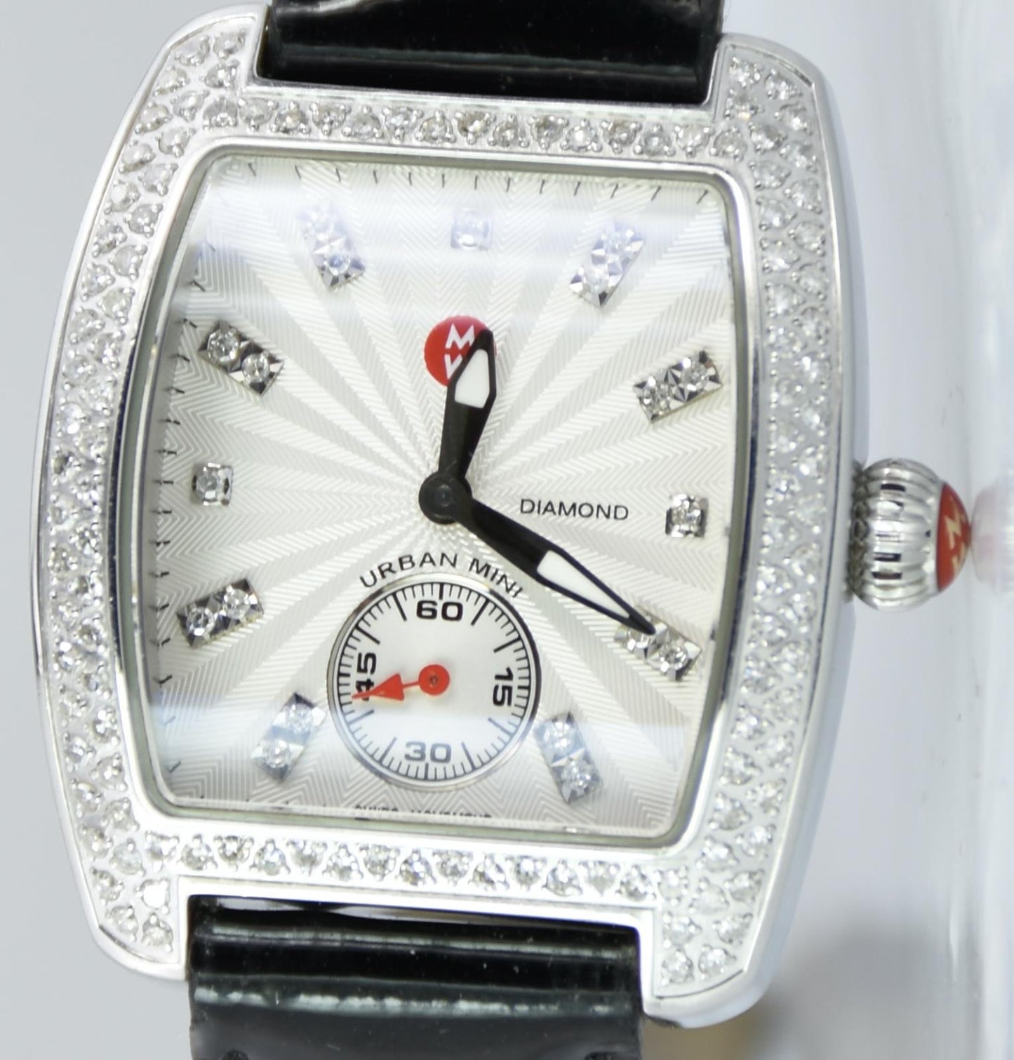 Michele Mini Urban Diamond Bezel And Dial Women's Watch MW02A01A2942