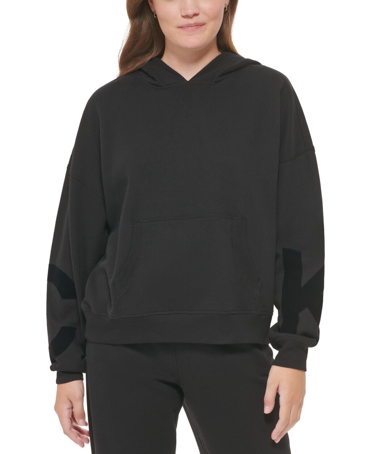 Calvin Klein Performance Womens L-Sleeve Hooded Sweatshirt S NEW $69.50 PFGT2363