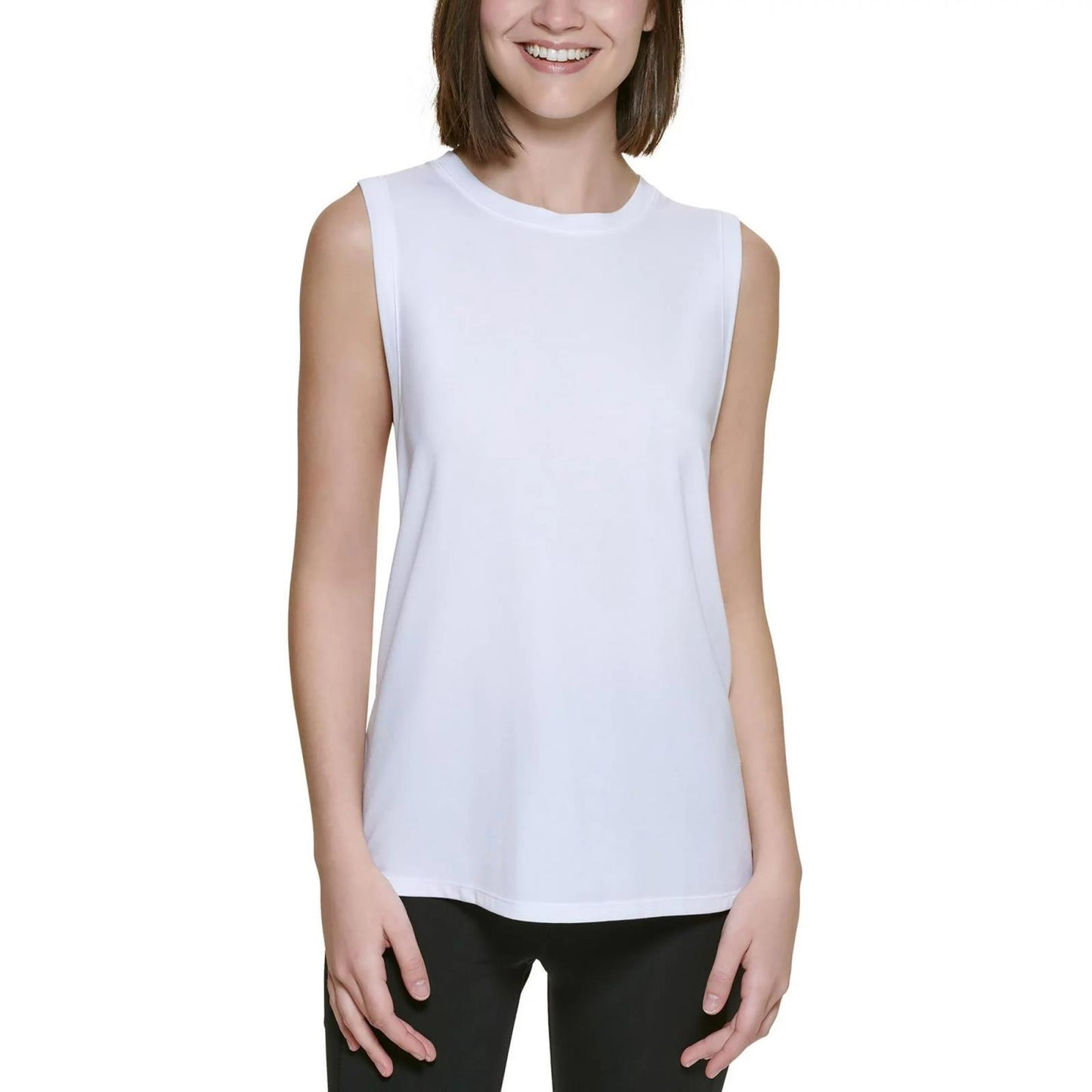 Calvin Klein Performance Womens Work Out Sleeveless Tank Top M NEW $44 PF2T0579