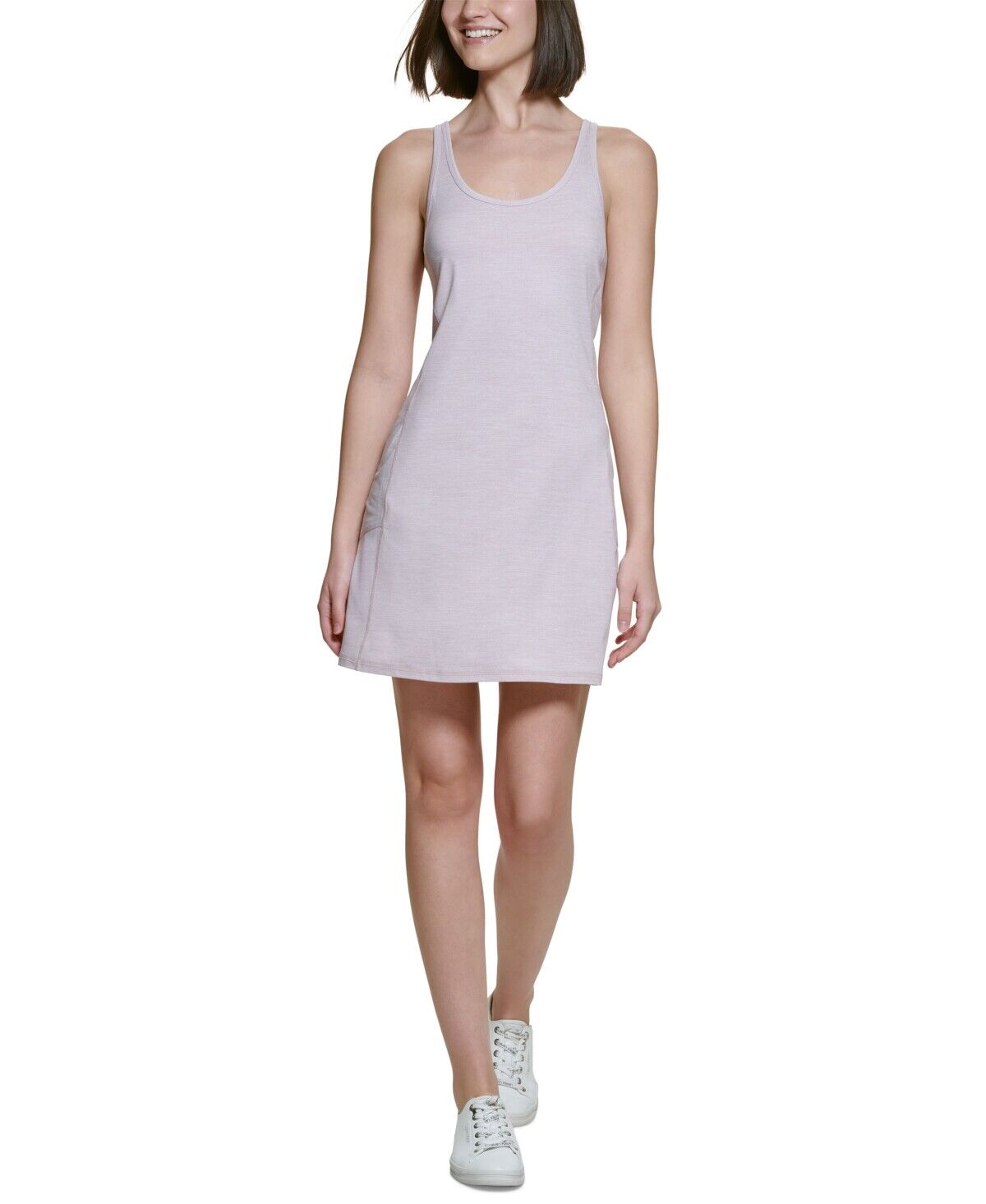 Calvin Klein Performance Side-Pocket Exercise Dress Women Pink M $80 PF2D8054