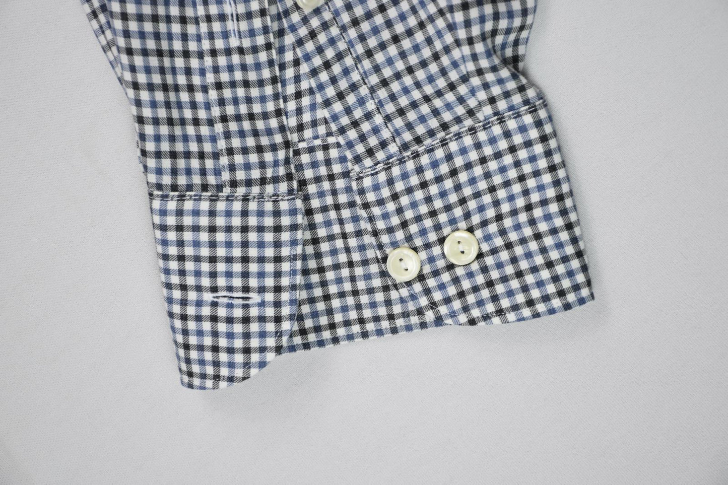 ETON SHIRT Mens Check White Multi Contemporary Cotton Size XL 17 - 43 $270