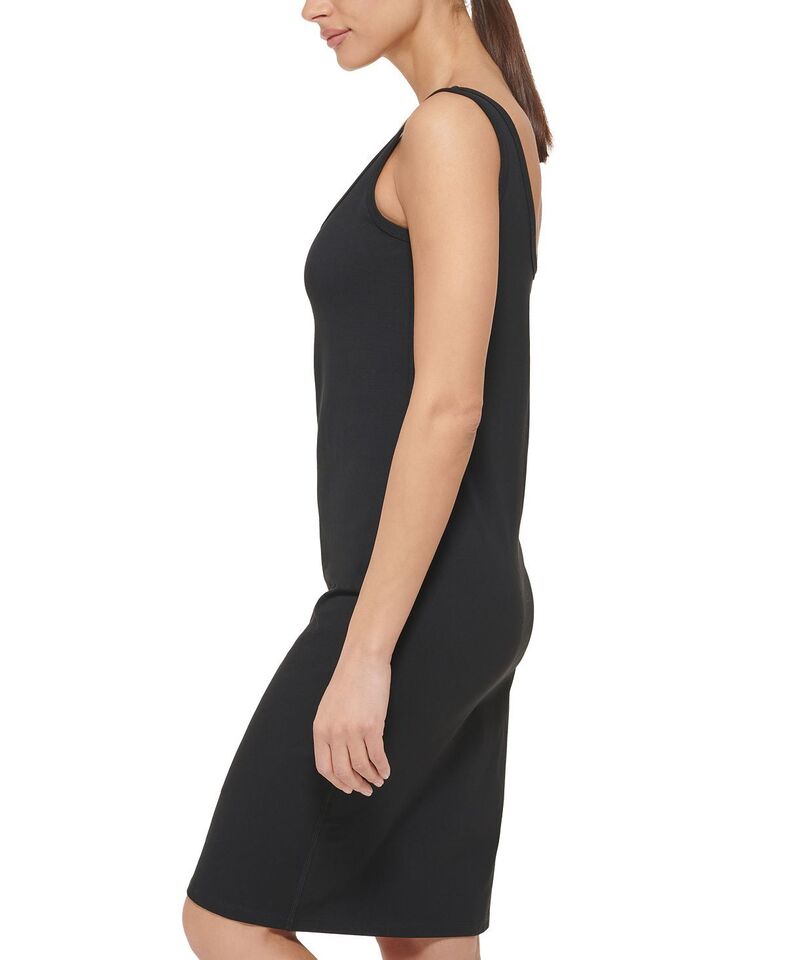 DKNY Sport Women's Black Pride Logo Tank Dress S NEW $60  DP2D4604