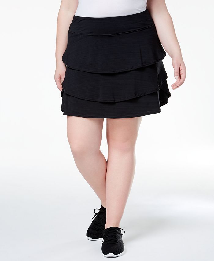 Ideology Women's Ruffled Skort Plus Size 2X NEW $30 100128989WN