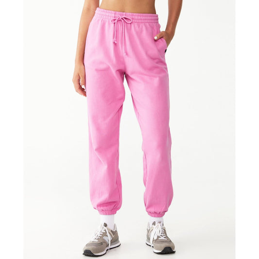 COTTON ON Women's Body Plush Gym Track Pant Pink S NEW $40    6333864-08