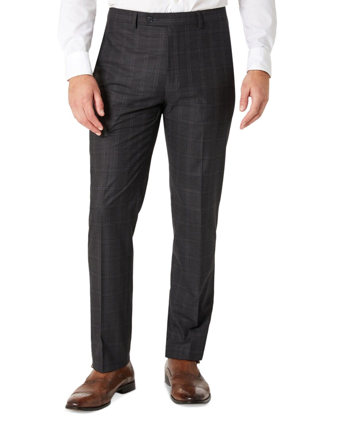 Calvin Klein Slim Fit Dress Pants Dark Gray 34 X 29 NEW $95 JMROPJSY0856