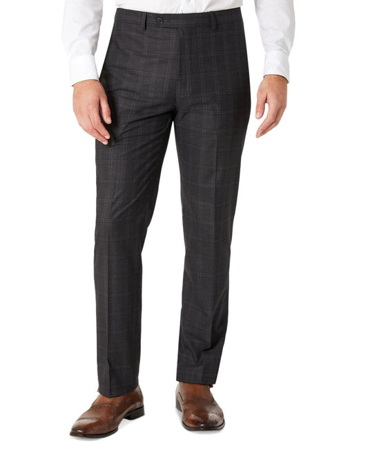Calvin Klein Slim Fit Dress Pants Dark Gray 34 X 29 NEW $95 JMROPJSY0856