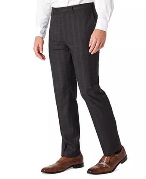 Calvin Klein Slim Fit Dress Pants Dark Gray 34 X 29 NEW $95 JMROPJSY0856