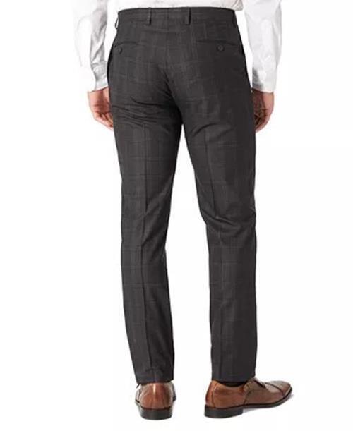 Calvin Klein Slim Fit Dress Pants Dark Gray 34 X 29 NEW $95 JMROPJSY0856