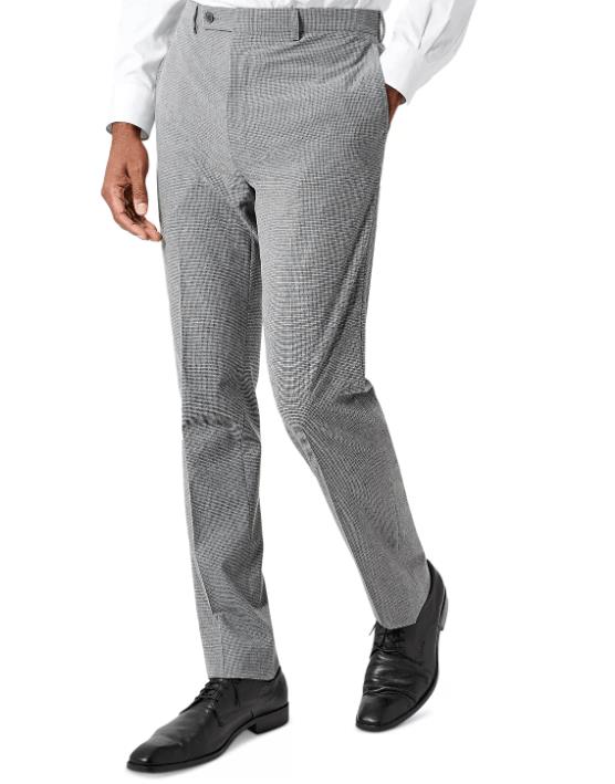 Calvin Klein Men's Slim-Fit Dress Pants Grey 32 X 30 NEW $95 JMROPJSY0854