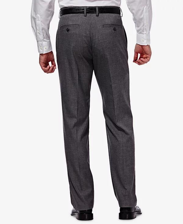 Haggar JMH Men Premium Stretch Classic Fit Flat Front Pant 36 X 29 NEW HY00182