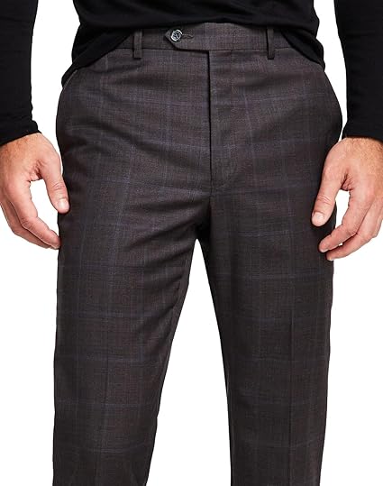 Ralph Lauren Mens Edgewood Wool Plaid Dress Pants 34 x 34 NEW $190 EDDWPALZ0808