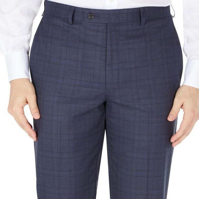 Lauren Ralph Lauren Men Classic-Fit UltraFlex Plaid 34 x 34 NEW $95 NRTNPCPY0718