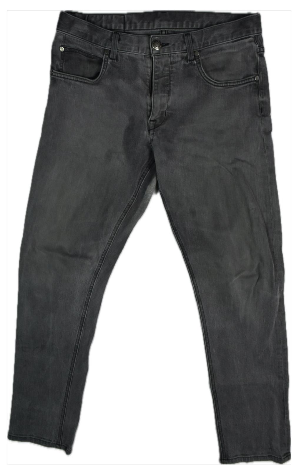 Helmut Lang Mens Slim Gray Jeans Size 30 X 29 MINT MADE IN USA