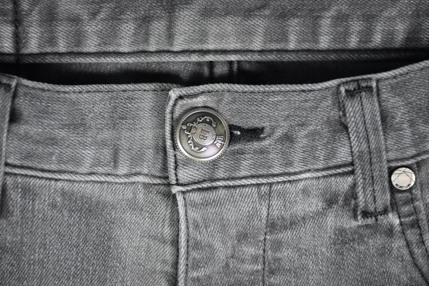 Helmut Lang Mens Slim Gray Jeans Size 30 X 29 MINT MADE IN USA