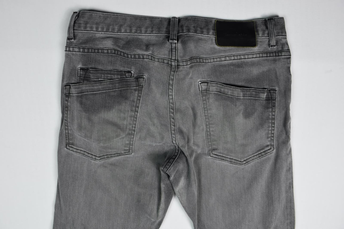 Helmut Lang Mens Slim Gray Jeans Size 30 X 29 MINT MADE IN USA