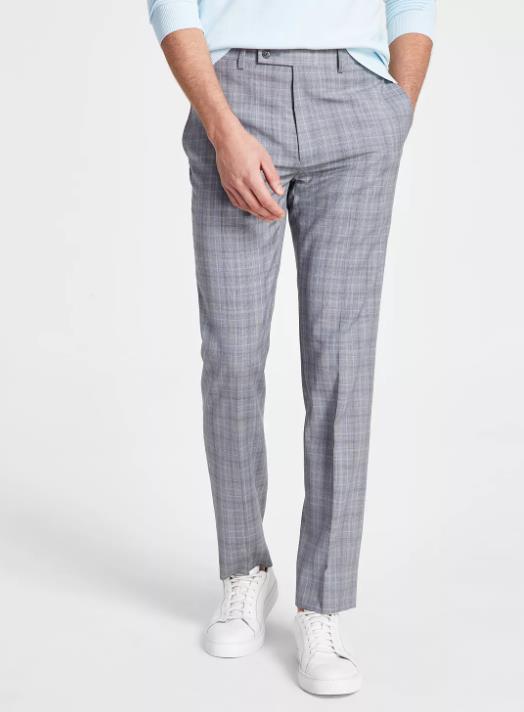 Calvin Klein Mens Slim-Fit Wool Stretch Suit Pants 32 X 34 New $190 JMROPJ9X0320