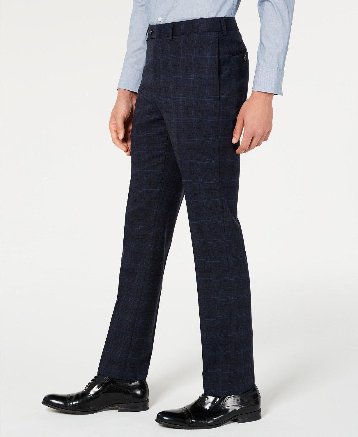 Calvin Klein Mens Slim Wool Blend Suit Dress Pants 32 X 30 NEW $190 JMROPJ9XX060