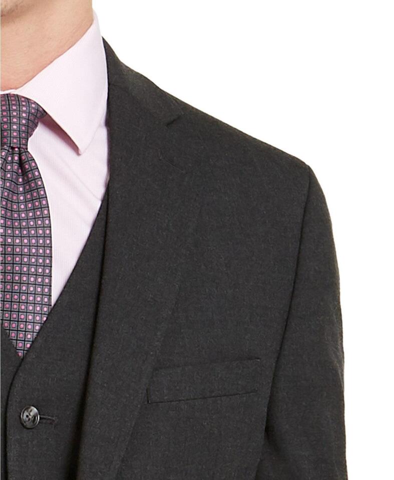 Alfani Men's Gray Slim Stretch Suit Jacket Sport Coat 44 R NEW $360 TYOR1QHZ0100