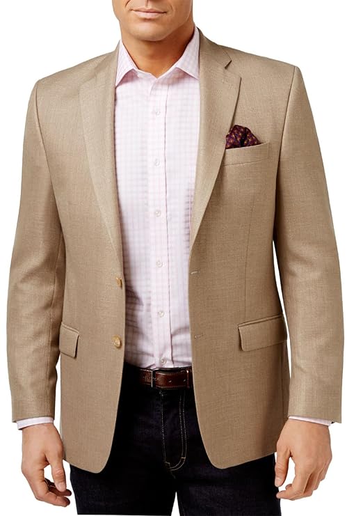 Ralph Lauren Men's Linen Blend Classic Fit Sport Coat 38 R NEW $295 LETO14RX0604