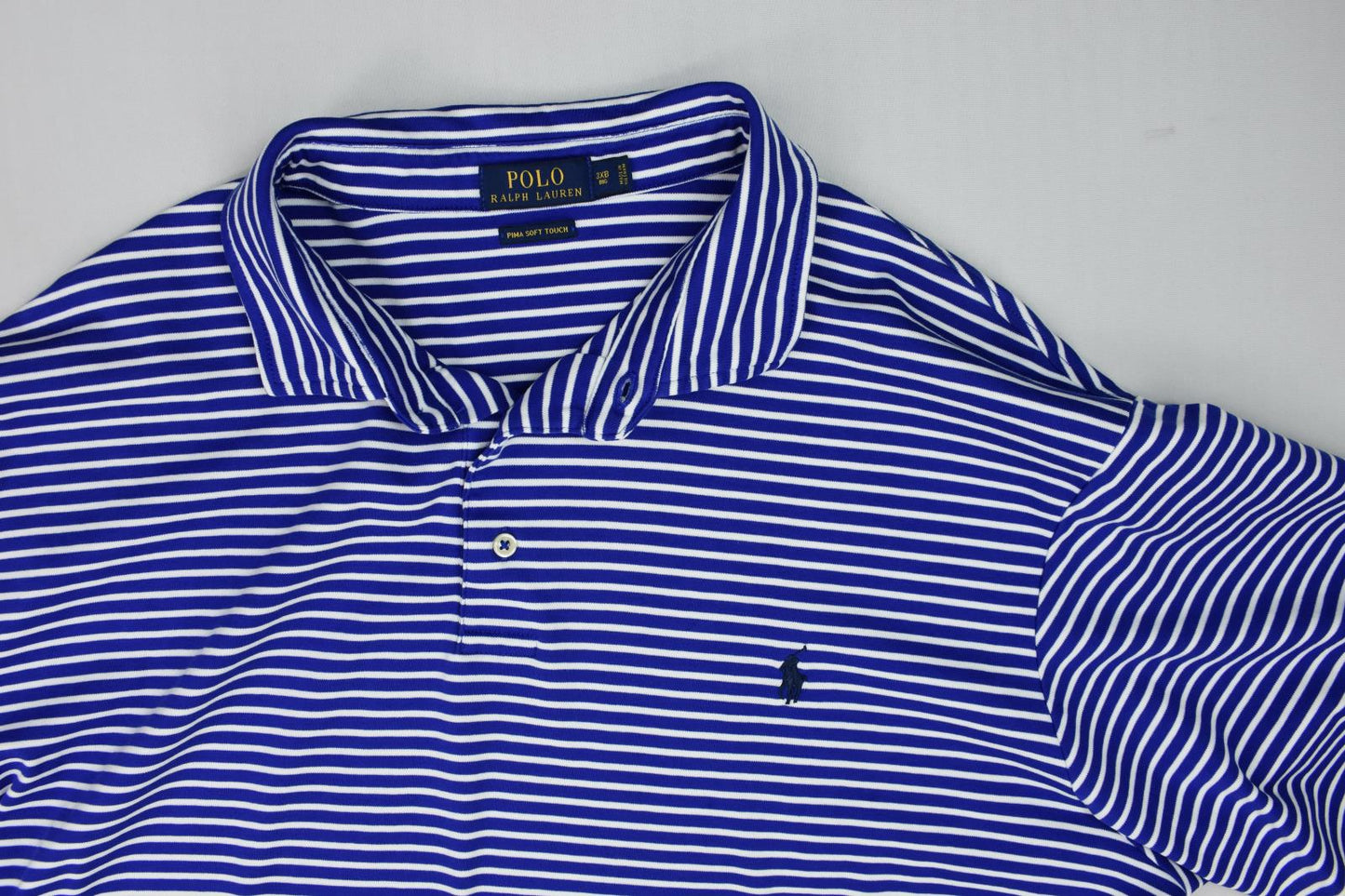 Polo Ralph Lauren Men's Classic Fit Pima Soft Touch Cotton Polo Shirt 3XB