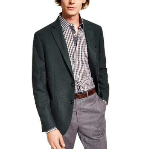 Ralph Lauren Mens Classic-Fit Herringbone Sport Coat 50 L NEW $295 LCTA12AJ0045