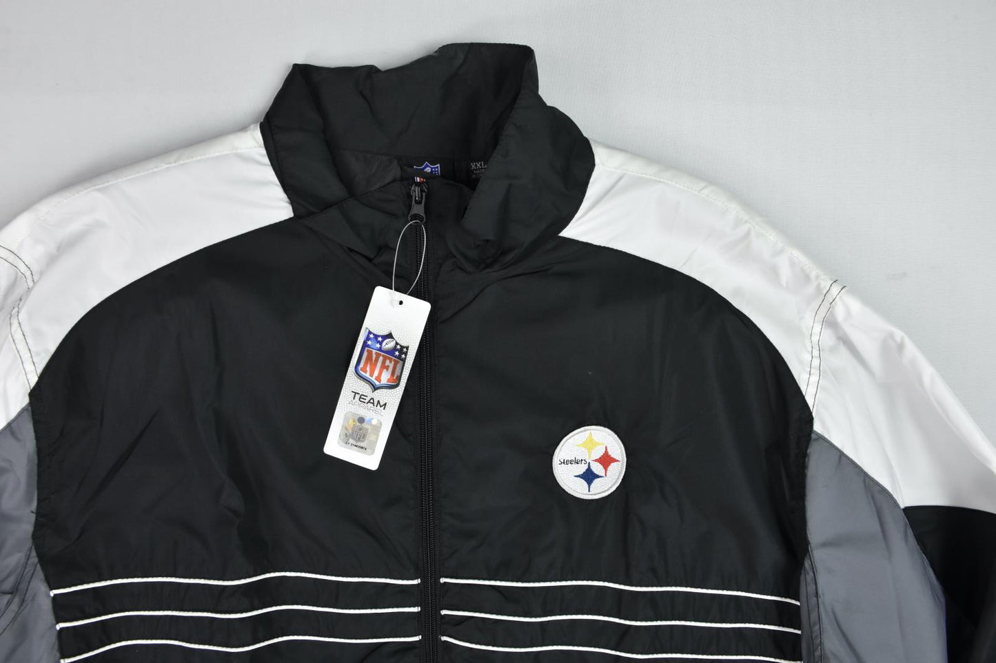 Pittsburgh Steelers Full Zip Windbreaker Men’s Size XXL NEW NFL Team Apparel
