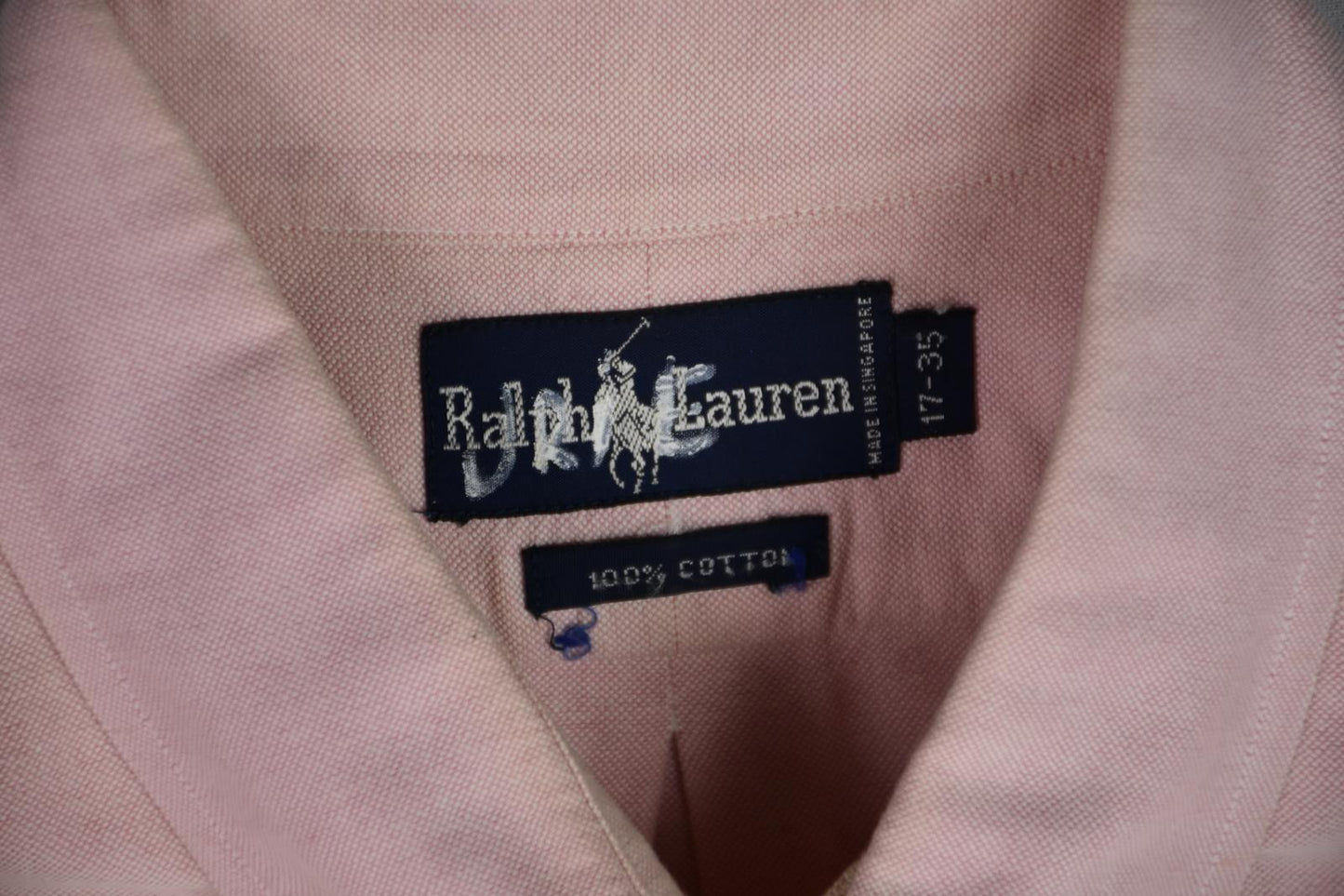 VINTAGE Polo Ralph Lauren Mens Shirt 17 WILL NEED TO BE CLEANED