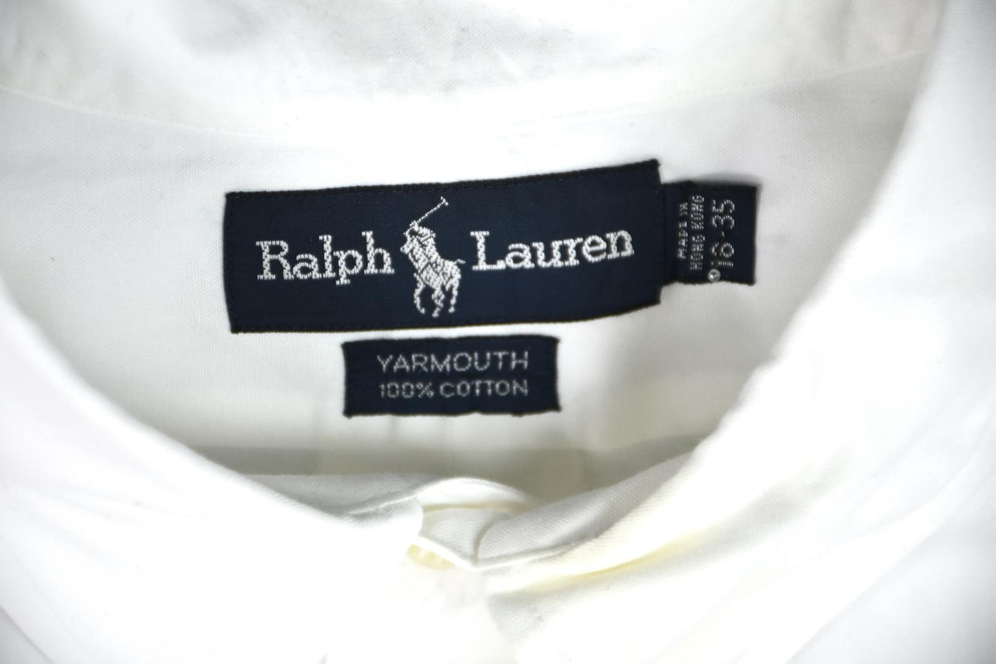 VINTAGE Polo Ralph Lauren Mens Yarmouth Shirt 18 WILL NEED TO BE CLEANED