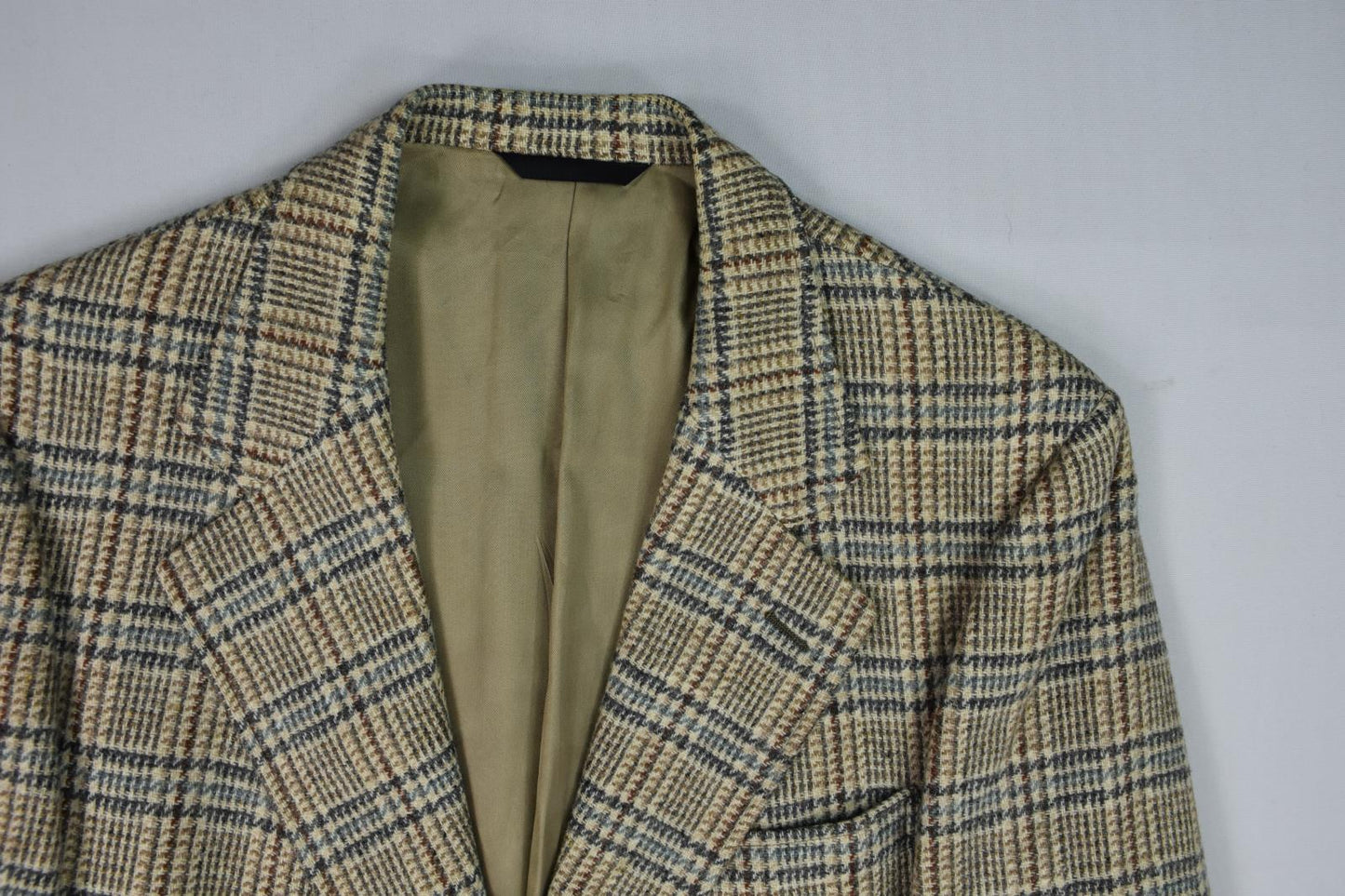 Vintage Mens Tweed Wool Blazer Sport Coat Jacket 42 L MADE IN USA