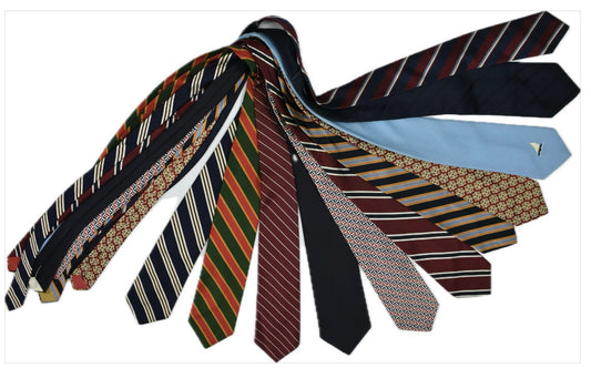 LOTX11 Vintage 1 GANT Kountz & Rider some Taggless Men's Tie s