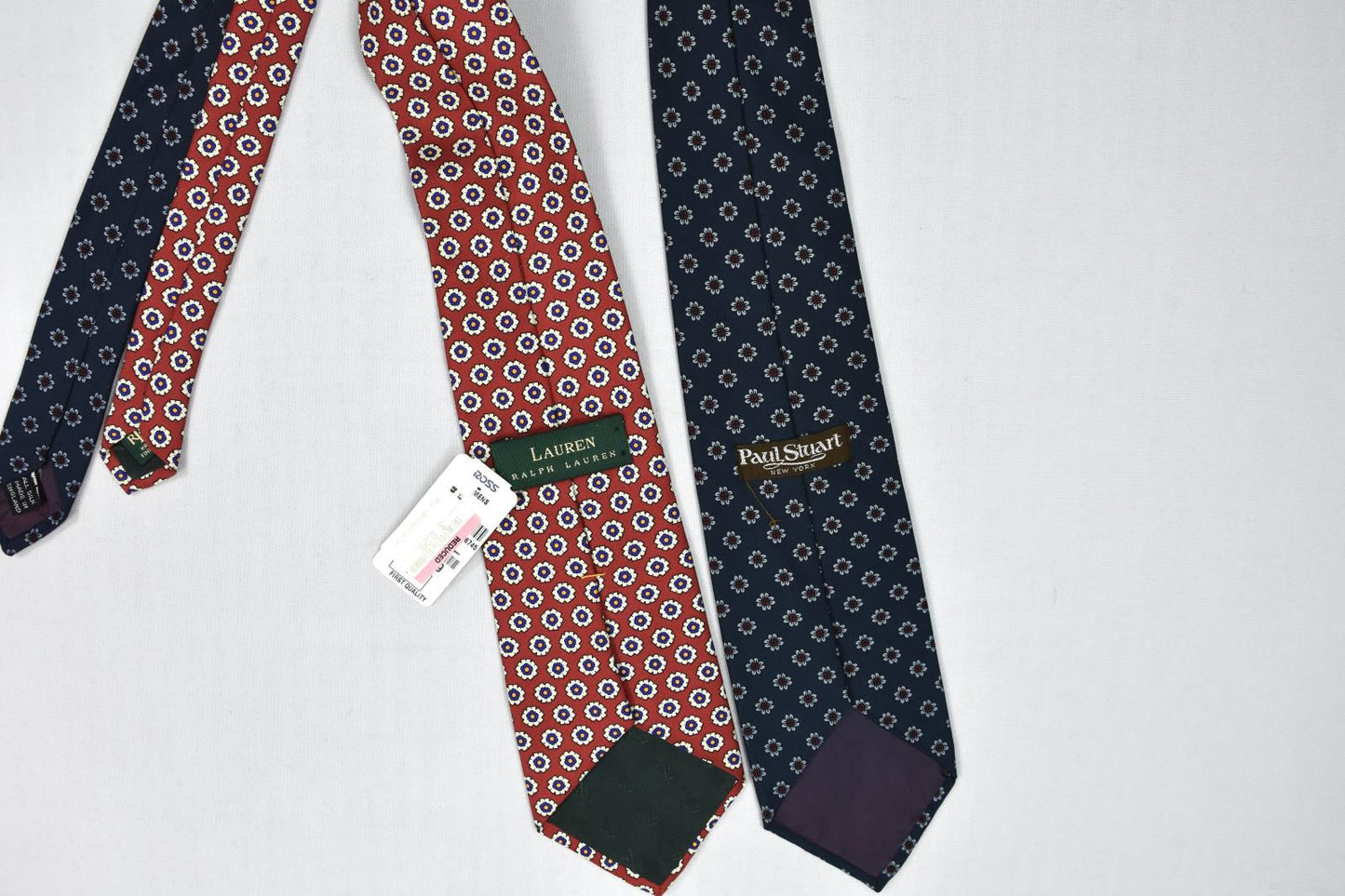 LOTX6 Vintage Paul Stuart Lauren Ralph Lauren Lord & Taylor Bowties Men's Tie s